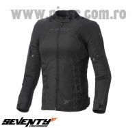 Geaca (jacheta) femei Racing Seventy vara/iarna model SD-JR67 culoare: negru – marime: S